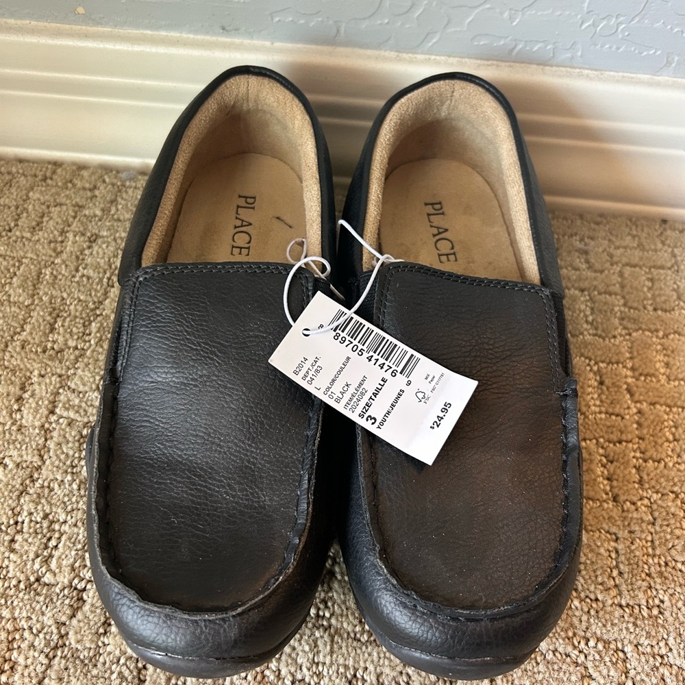 The Children's Place Black Dress Shoes